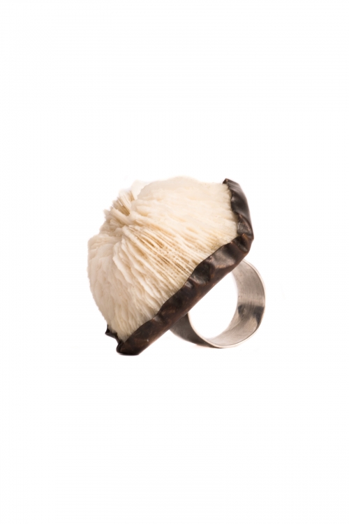 Mushroom Coral Ring