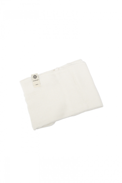 Knitted White Soft Towel