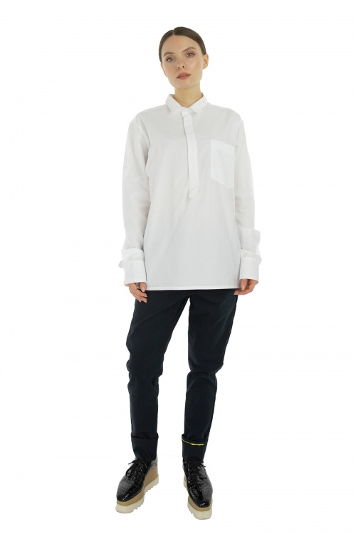 White Something Shirt